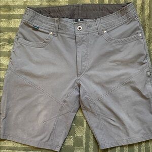 KUHL men’s Cargo Shorts in Slate Gray